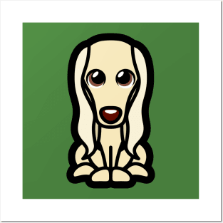 Afghan Hound Tooniefied Posters and Art